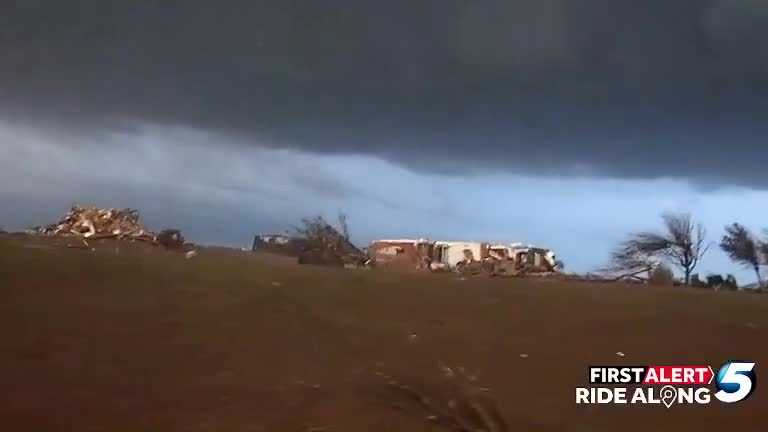 'As bad as it gets': Homes flattened by violent tornado south of Enid