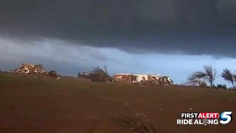 'As bad as it gets': Homes flattened by violent tornado south of Enid