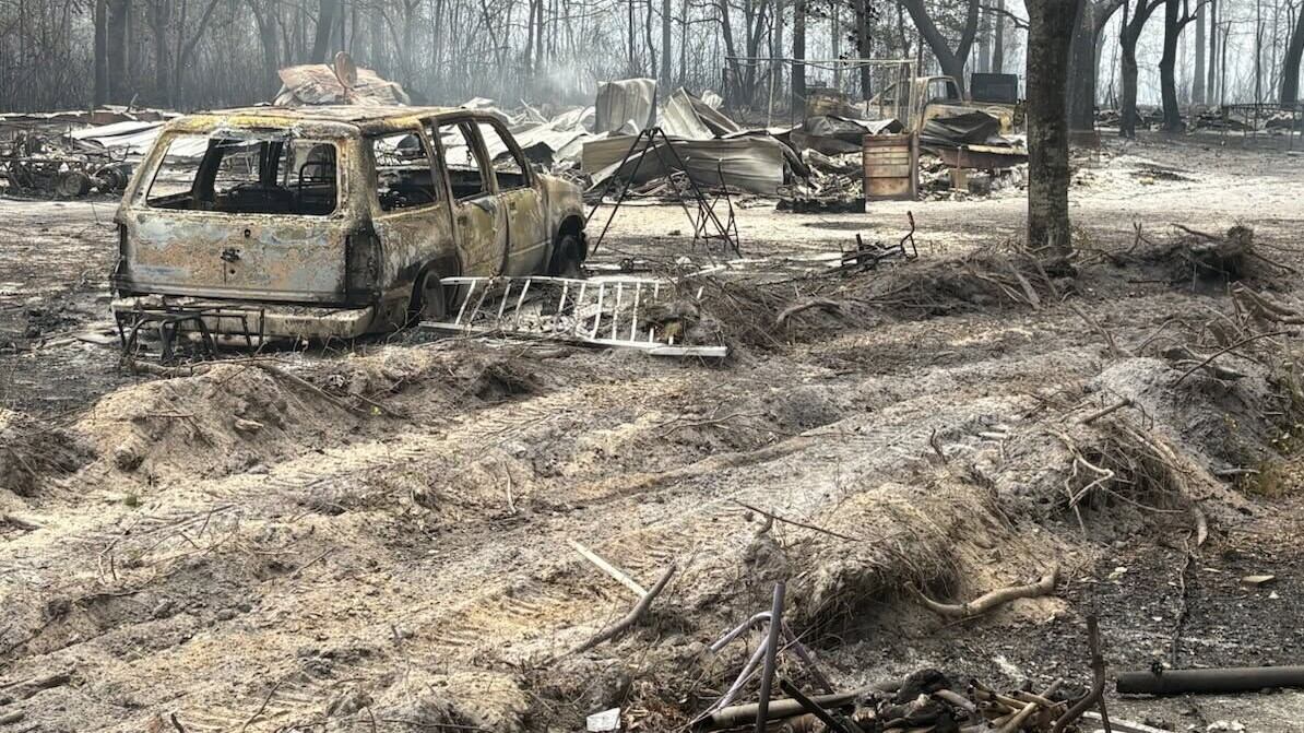 Debris from Hurricane Helene is helping fuel Georgia’s wildfires