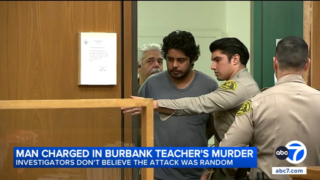 Man pleads not guilty to murder charge after Burbank teacher killed ...