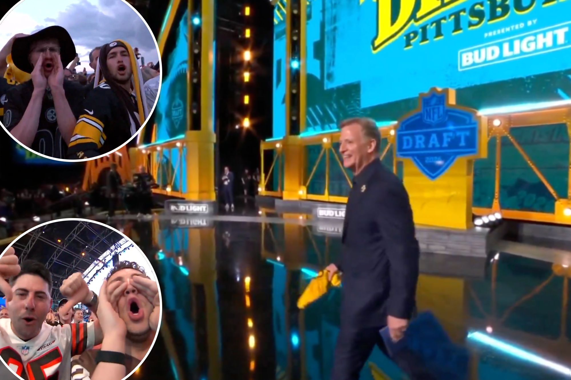 Roger Goodell revels in annual booing tradition at 2026 NFL Draft