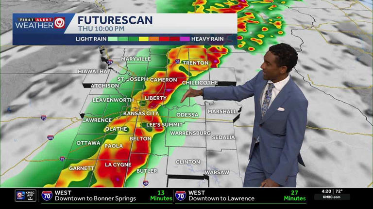 Kansas City under severe thunderstorm watch until midnight