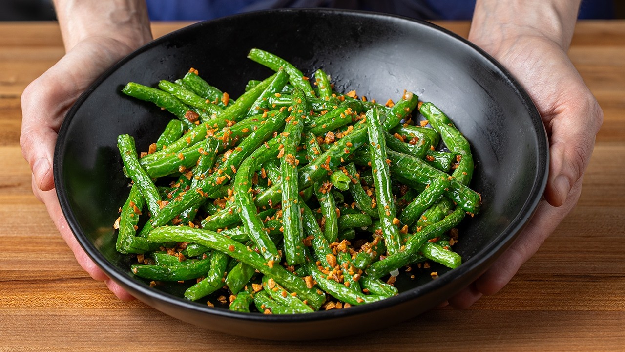 Din Tai Fung green beans at home: The real recipe revealed!