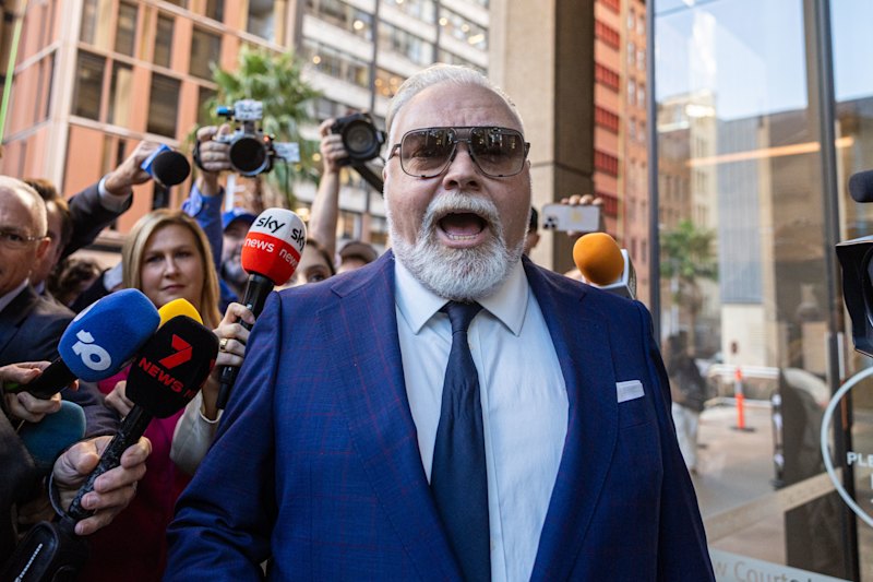 Broadcaster Kyle Sandilands’ lawyer has admitted his conduct was not nice, but argued it was in line with his contract.