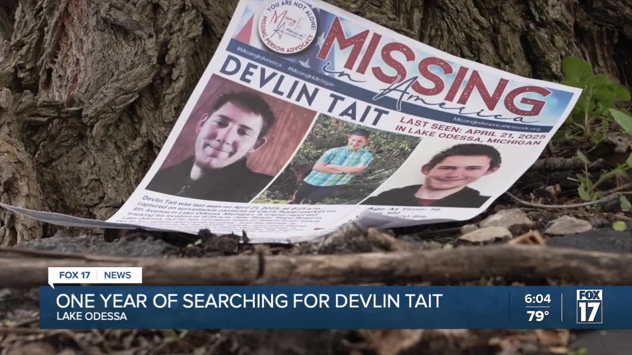 It's been a rough year: no new leads in disappearance of Lake Odessa teen