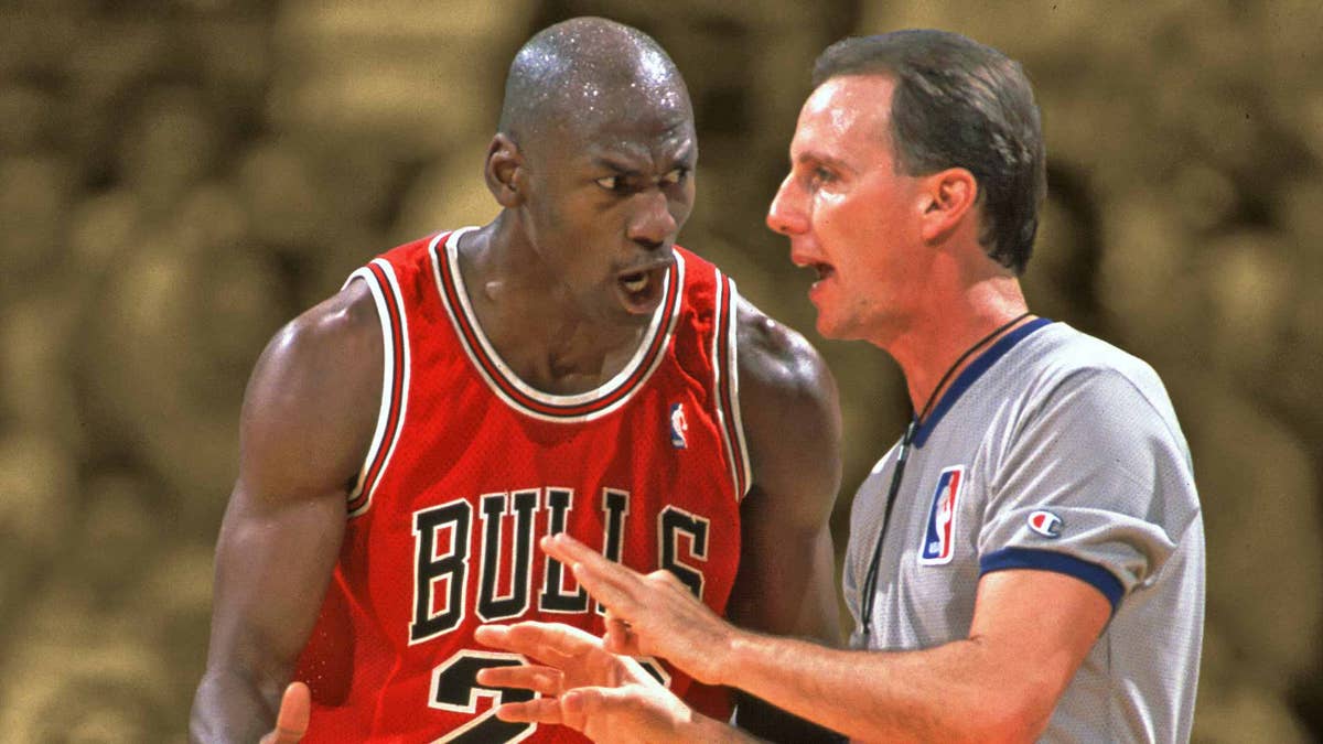 When Michael Jordan fouled out in a single quarter: 