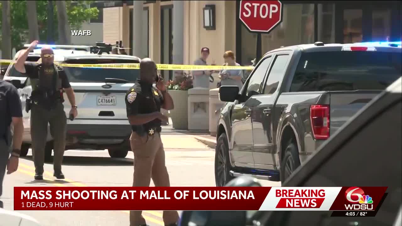 One dead, nine injured after shooting at Mall of Louisiana between two ...