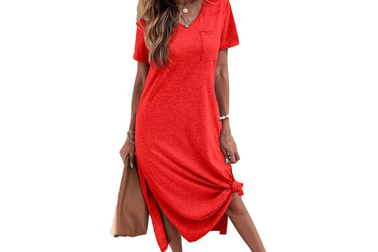 chinese dress ladies The Best Amazon T-Shirt Dresses to Wear This Summer main image 0
