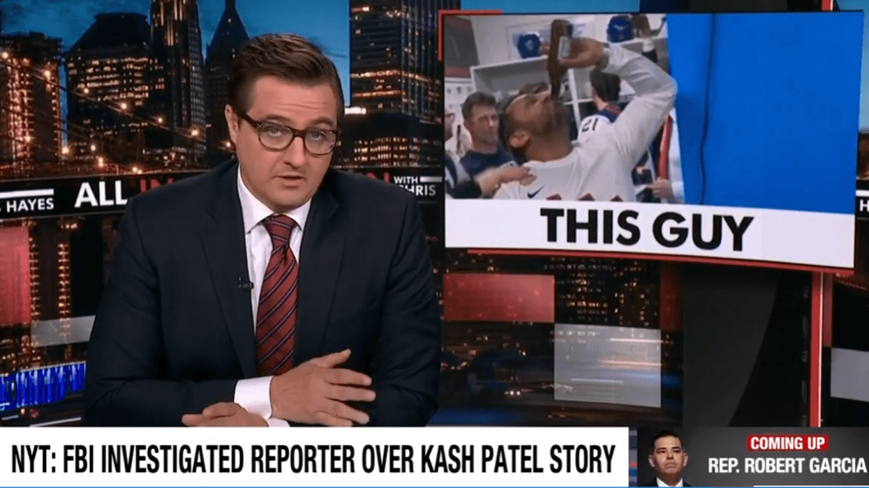 MS Now's Chris Hayes unveils mocking nickname as Kash Patel scandal deepens