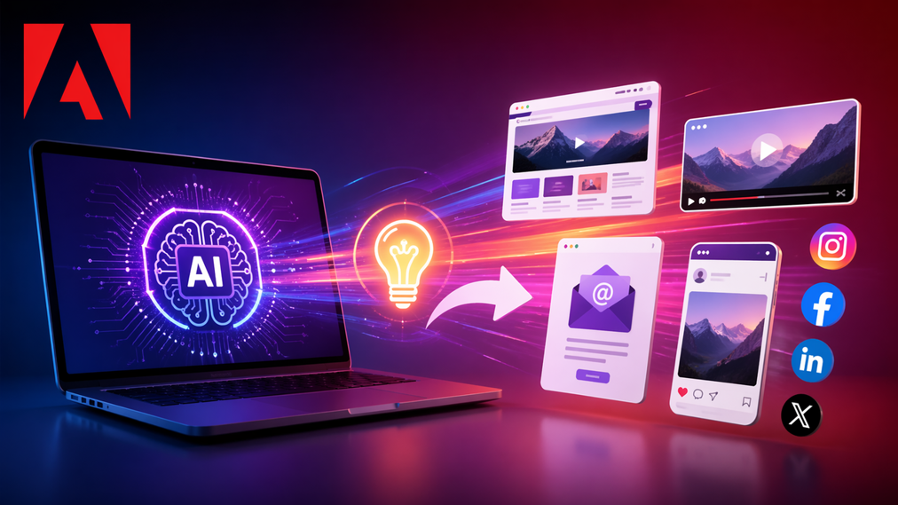 Adobe shows AI tools that turn ideas into full marketing campaigns