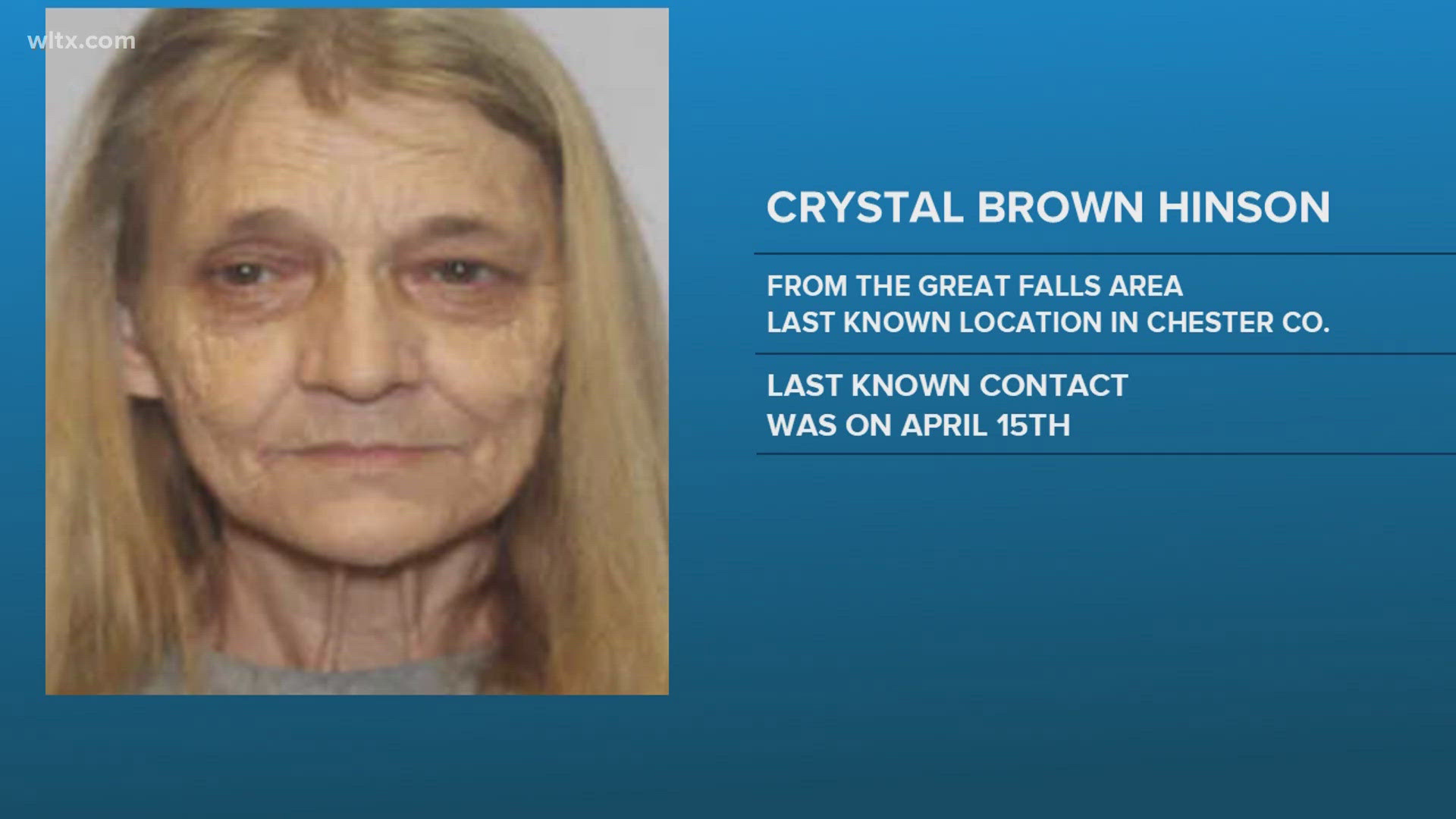 Missing South Carolina woman last heard from April 15