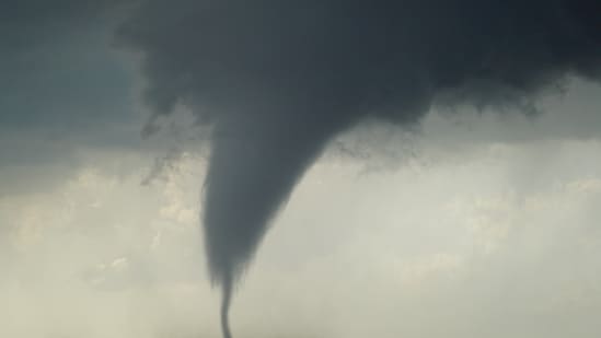 Enid Vance Air Force Base tornado damage: Videos show large twister ...