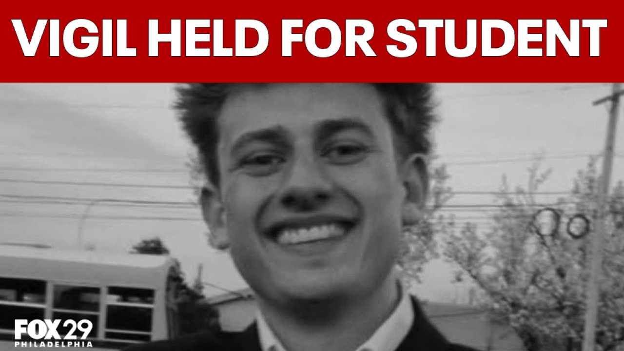 Vigil for West Chester student killed in car crash