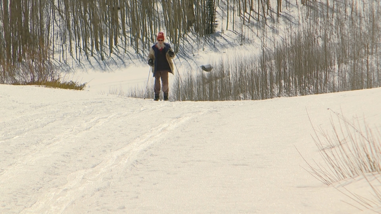 He's lived alone in the mountains for 52 years measuring snow. His numbers reveal just how unprecedented Colorado's dry winter is