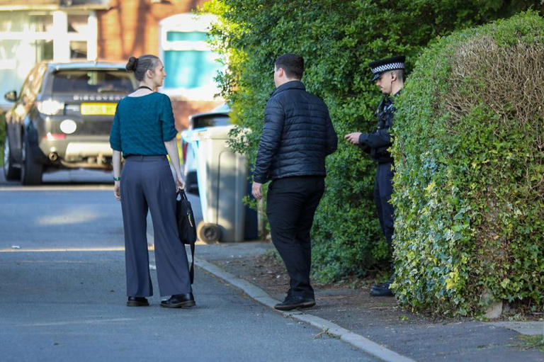 Huge police cordon in place as man dies in Manchester house fire