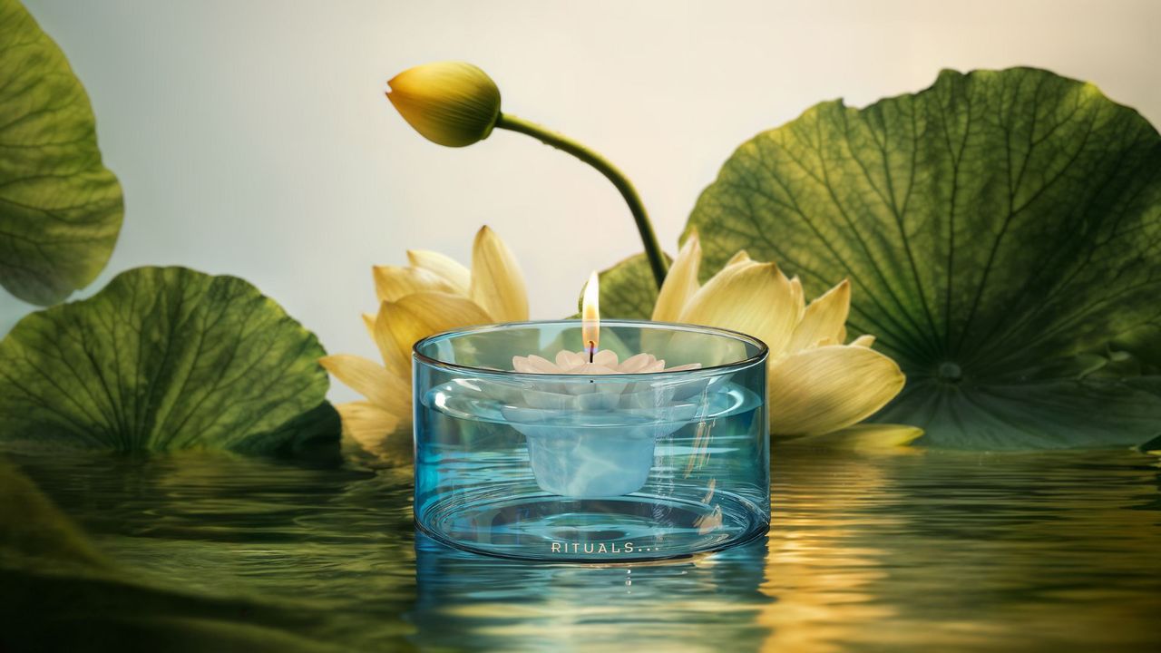 This 'floating candle' ritual might be the most calming fragrance idea
