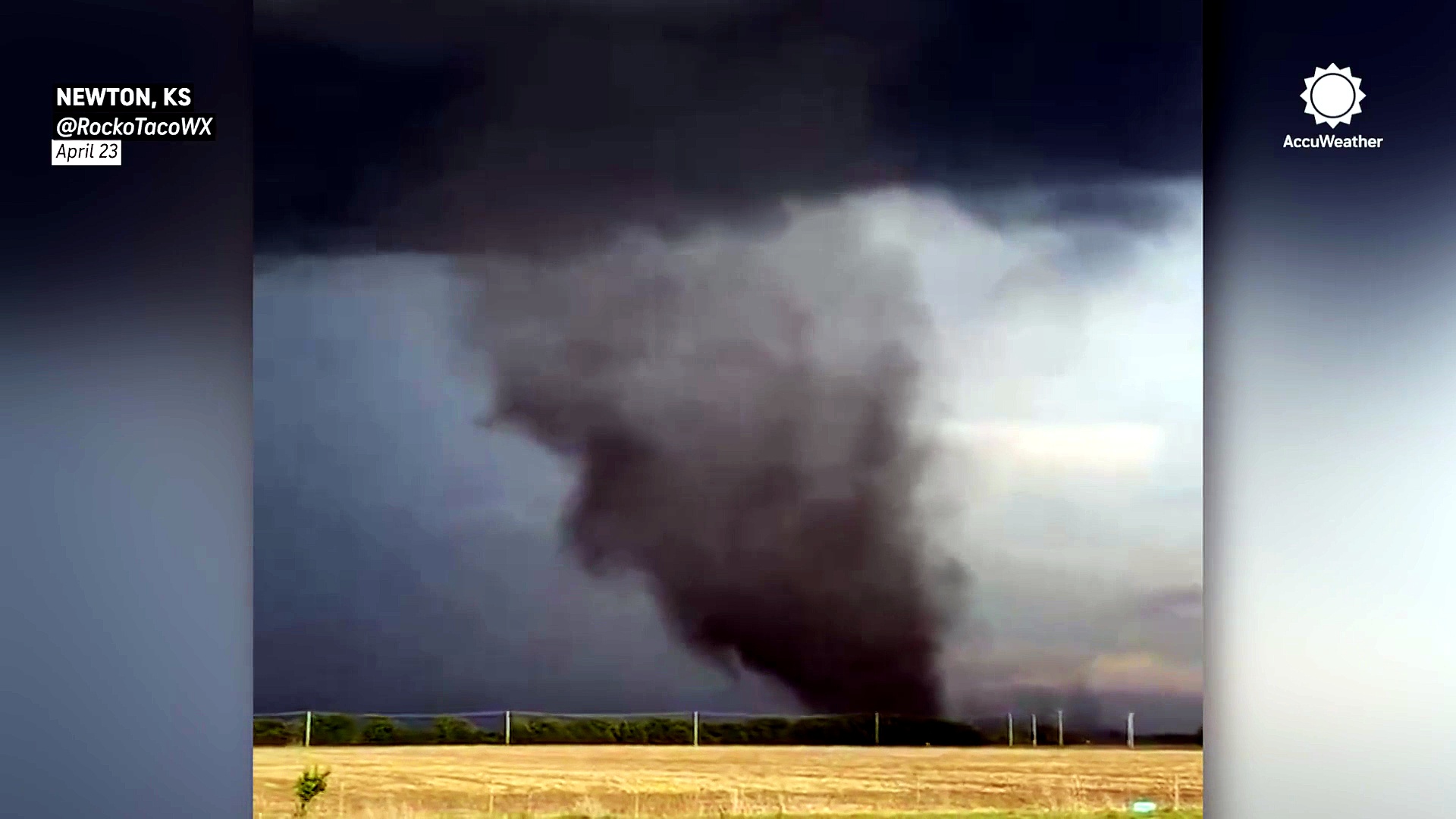 Tornado touches down in Kansas