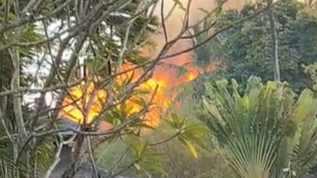 Guests awoken by fire alarms as major fire tore through Bali resort ...