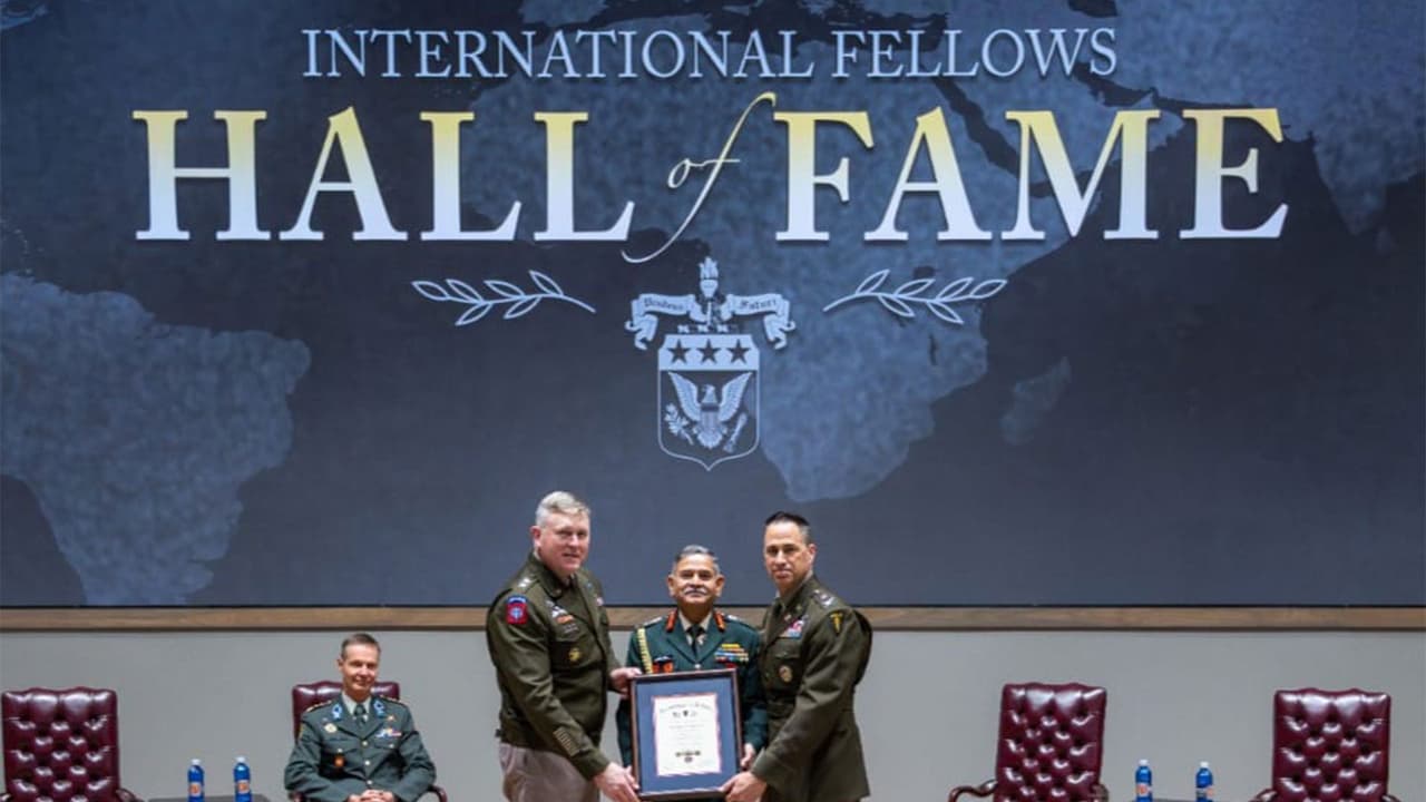 General Upendra Dwivedi inducted into US Army War College Hall of Fame