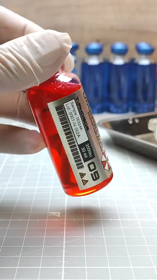 T-Phobos Virus Vial Proyecto Impresión 3D