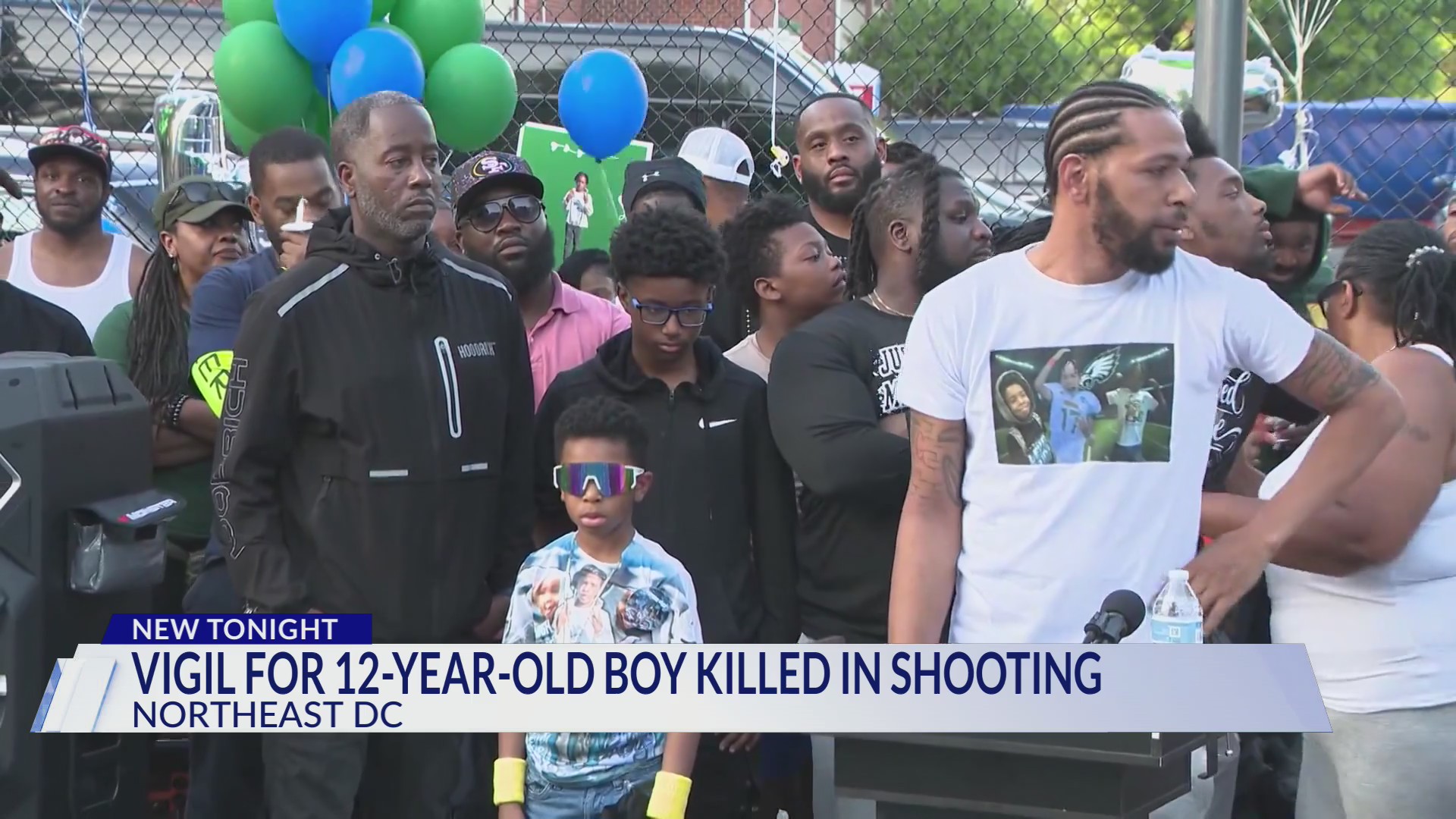 Vigil held for 12-year-old boy killed in shooting