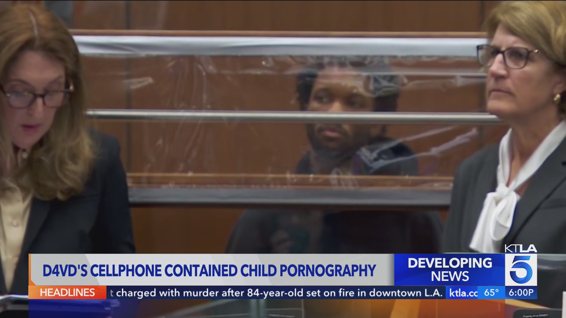 Child porn found on D4vd's cellphone, prosecutors say