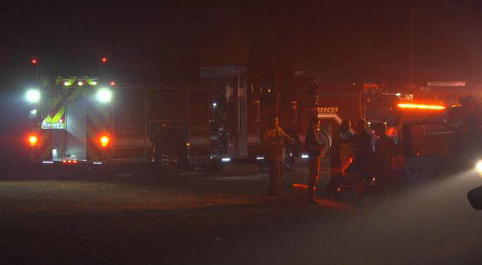Firefighters battle brush fire in Effingham County as dry conditions ...