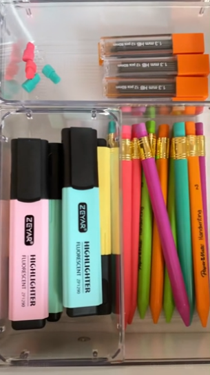 Satisfying desk organization setup labeling and home tasks
