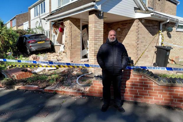 'A crash like thunder' - Terrified resident on moment car ploughed into ...