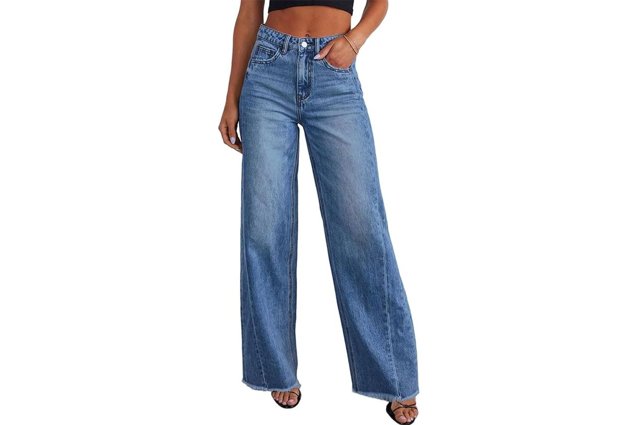 Amazon PRETTYGARDEN Wide Leg Jeans