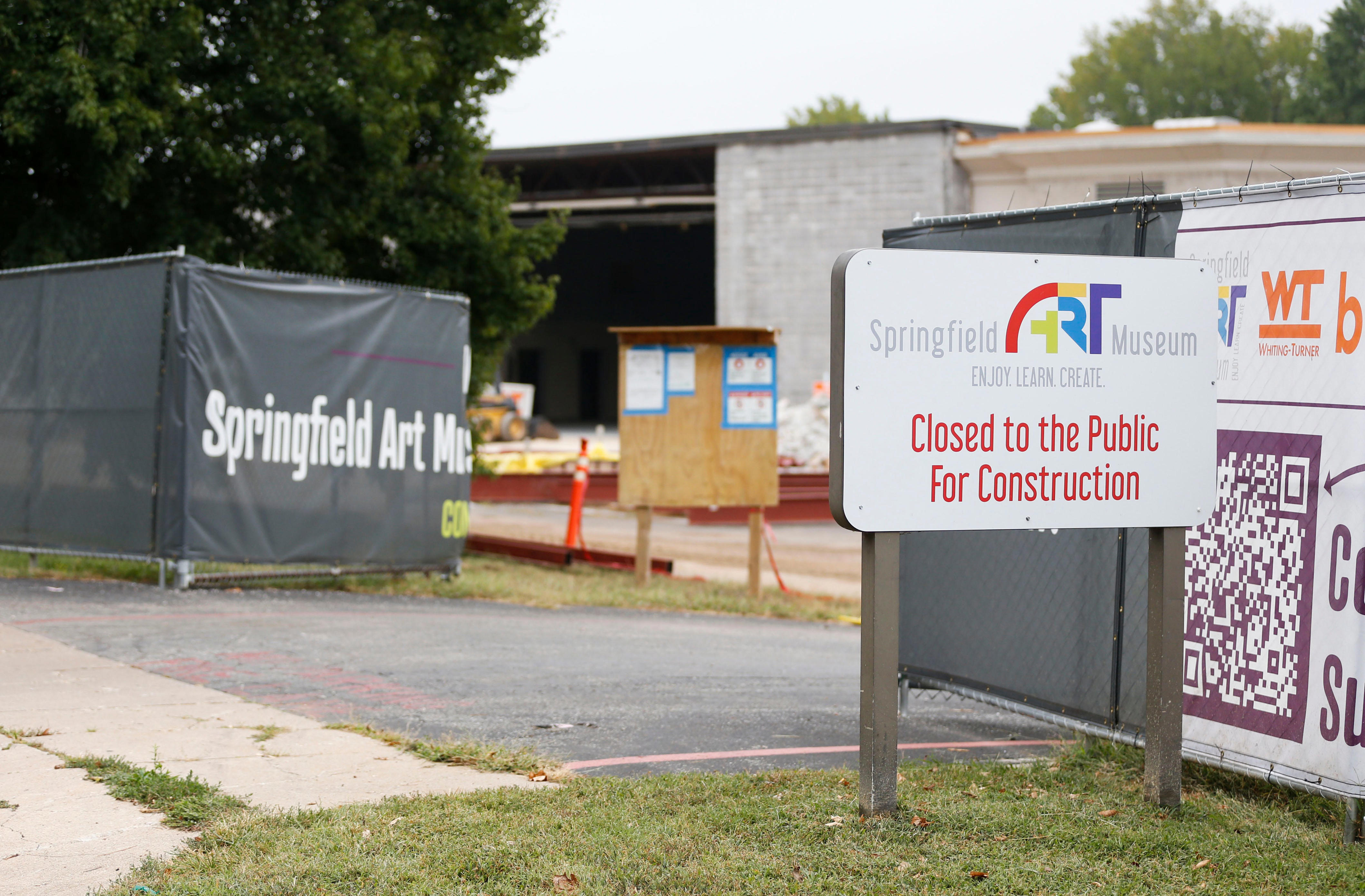 Want a sneak peek at Springfield Art Museum's progress? Take a tour