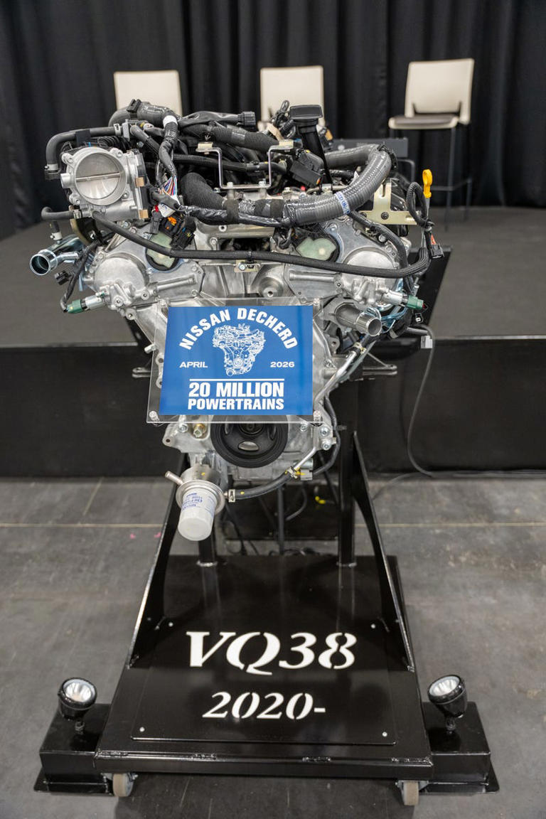 Nissan's Decherd, Tennessee plant hits 20M engine milestone