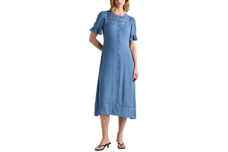 white christmas dresses Dancing Queen 1634 Blue Strapless Quince Dress Royal Blue / 3XLarge