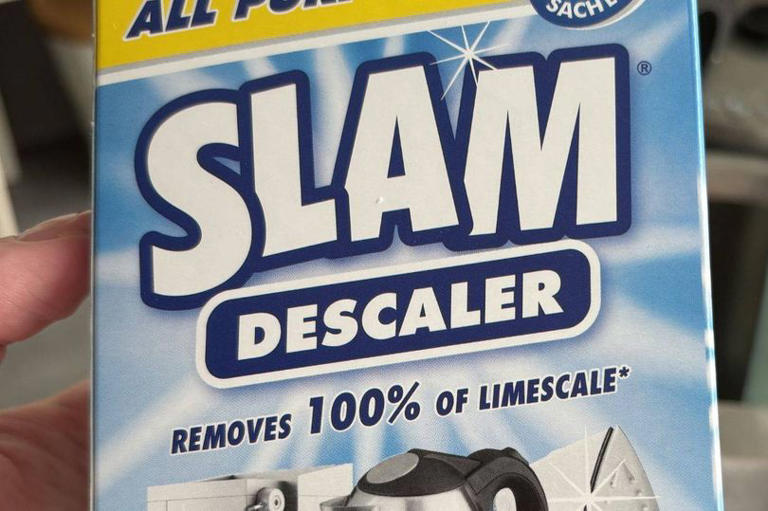 I used a £1 kettle descaler and it removed my limescale in 8 minutes