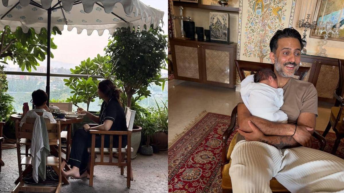 Sonam Kapoor shares first family pictures with Anand Ahuja, Vaayu and ...