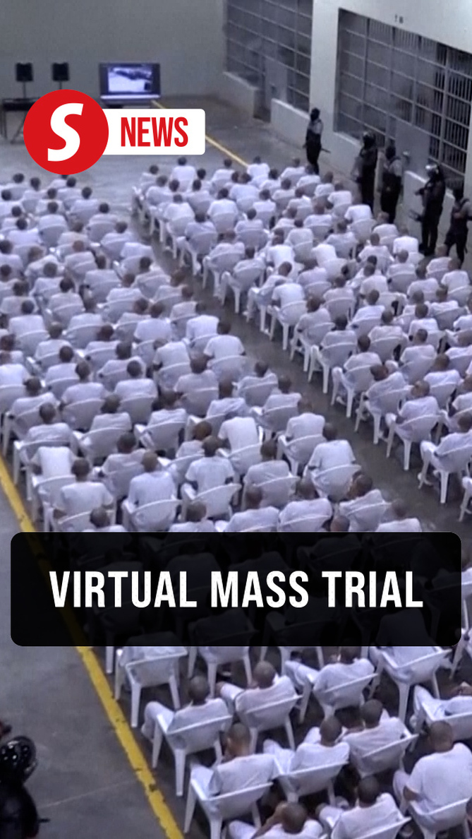 Hundreds of alleged gang members in El Salvador's mega-prison face ...