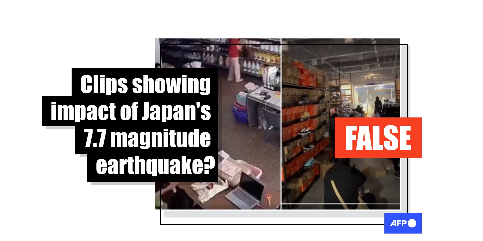 Posts falsely link old quake videos to Japan's April 2026 tremor