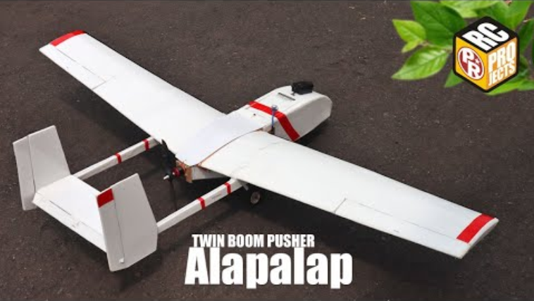 Building a twin boom pusher RC plane