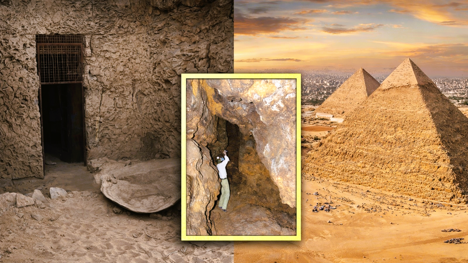 The secret Giza tomb that opens into a lost underground world