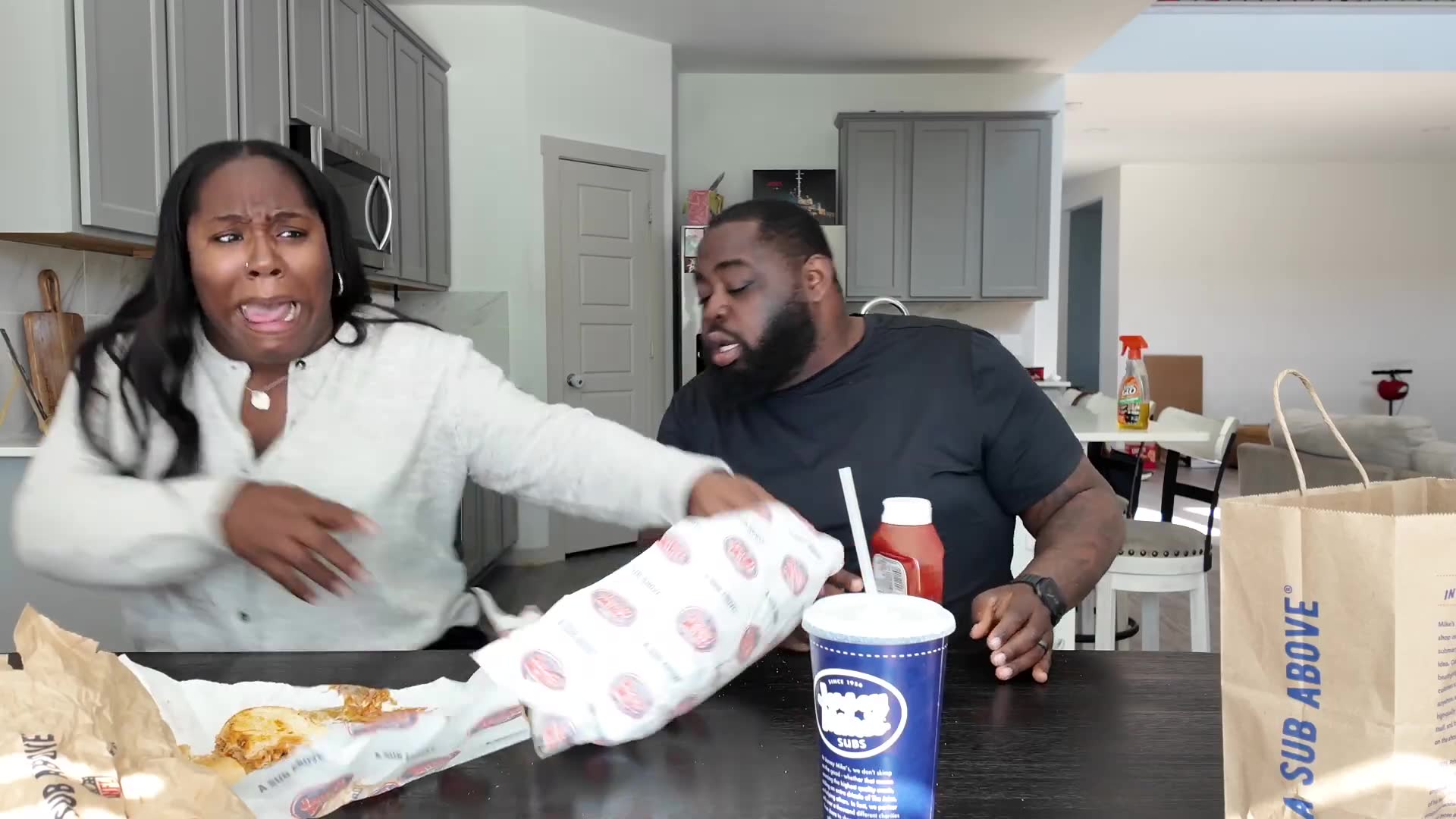 Making my wife confront her worst nightmare about restaurant hygiene