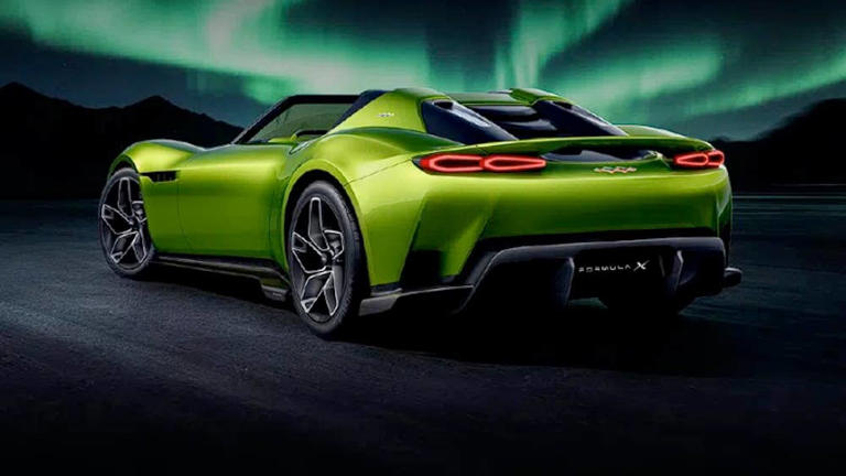 BYD reveals Formula X electric convertible with supercar doors