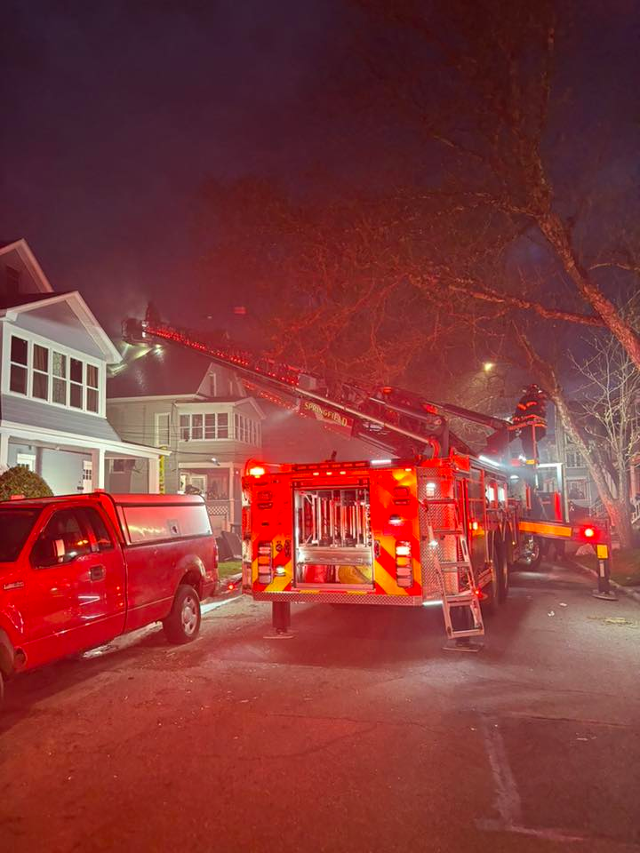 Springfield fire on Ruskin Street leaves 18 without homes