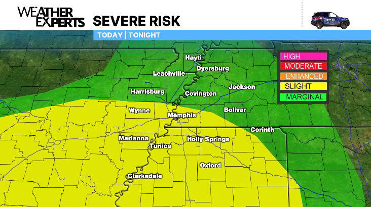 Some severe storms possible Friday and again late Monday