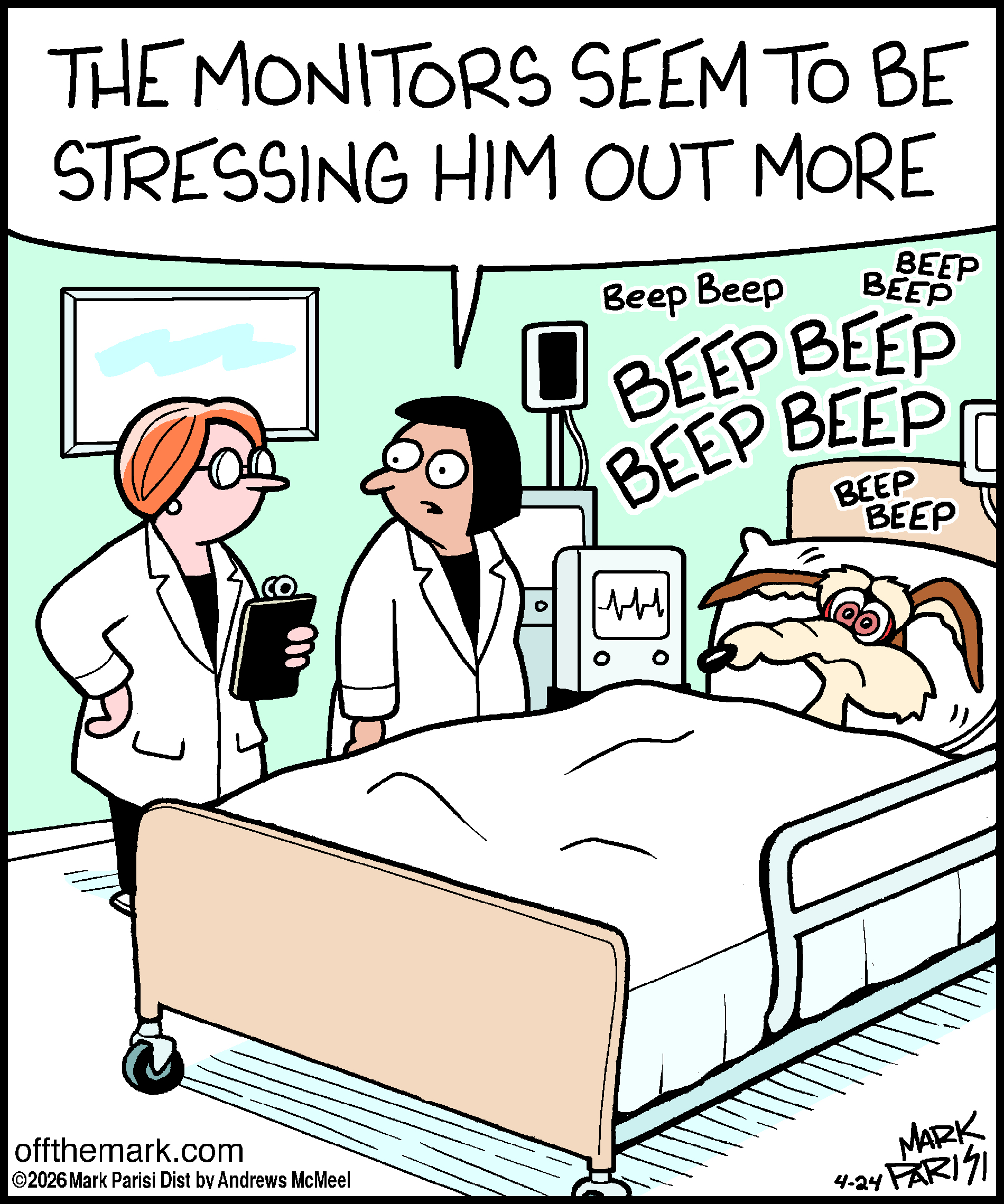 Off the mark by Mark Parisi