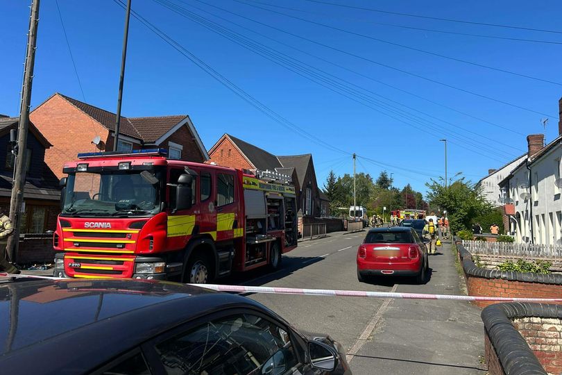 Residents speak of 'shock' as Derbyshire village gas leak shuts road