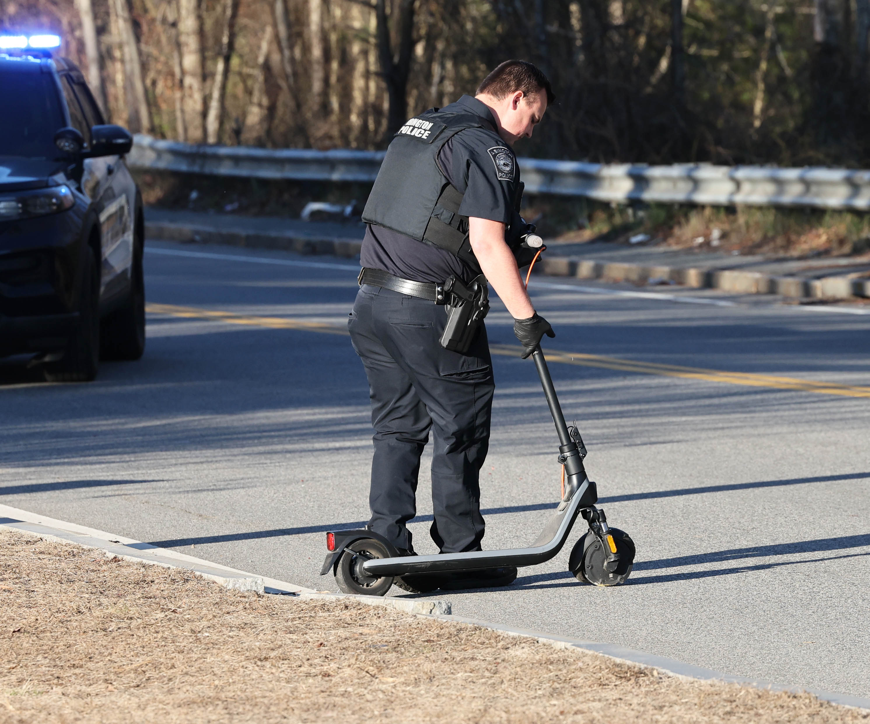 Child flown to hospital after scooter struck by vehicle in Abington