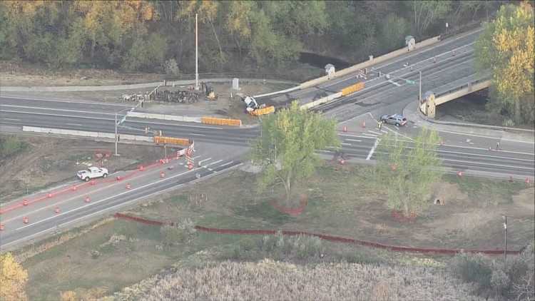 Driver dies after crashing into concrete barrier in Boulder County