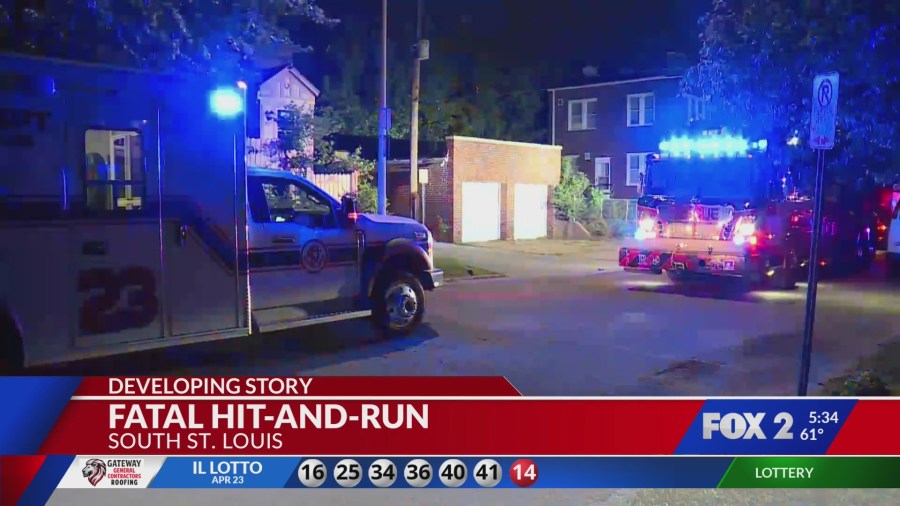 Bicyclist struck, killed in hit-and-run crash in south St. Louis
