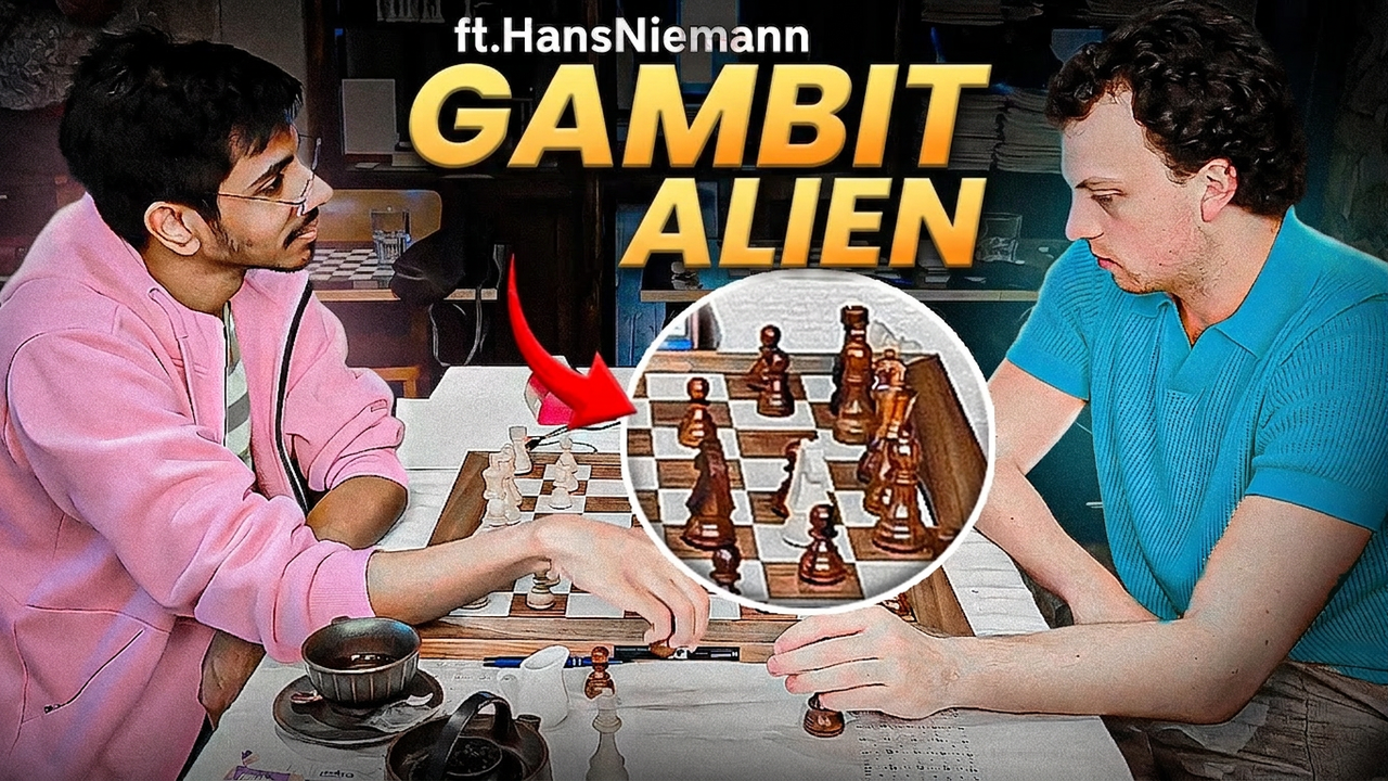 J'ai tenté ma chance avec l'ouverture Alien Gambit contre Hans Niemann