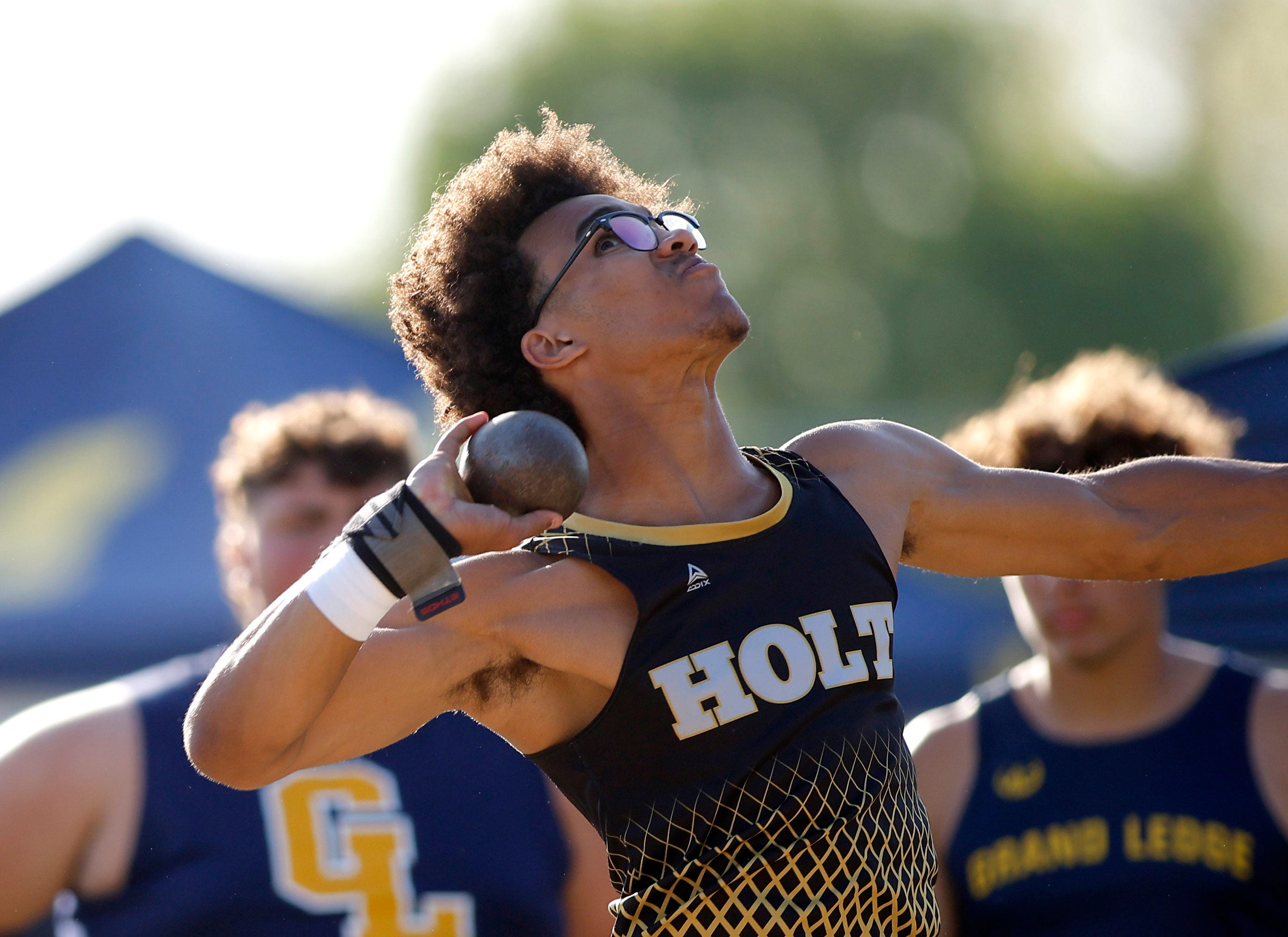 Carl Flinton eyes big finish to throwing career for Holt boys track